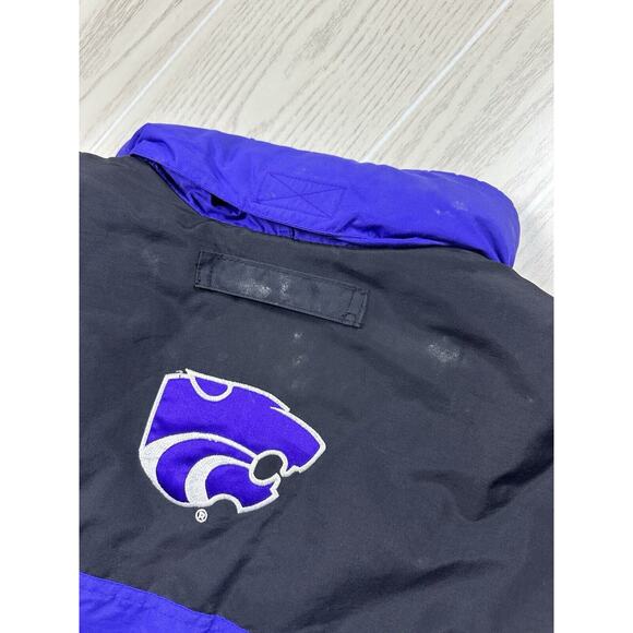 Vintage Kansas State Wildcats Logo Athletic Jacket - Picture 6 of 6